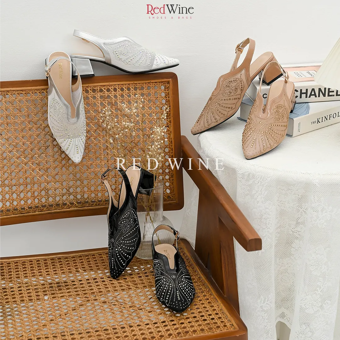 Red Wine Blossom — Heels & Flatshoes